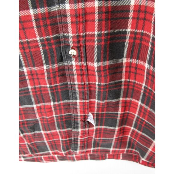 Ralph Lauren Shirt XL Flannel Button Down Plaid Heavy Preppy Classic * - Picture 7 of 11